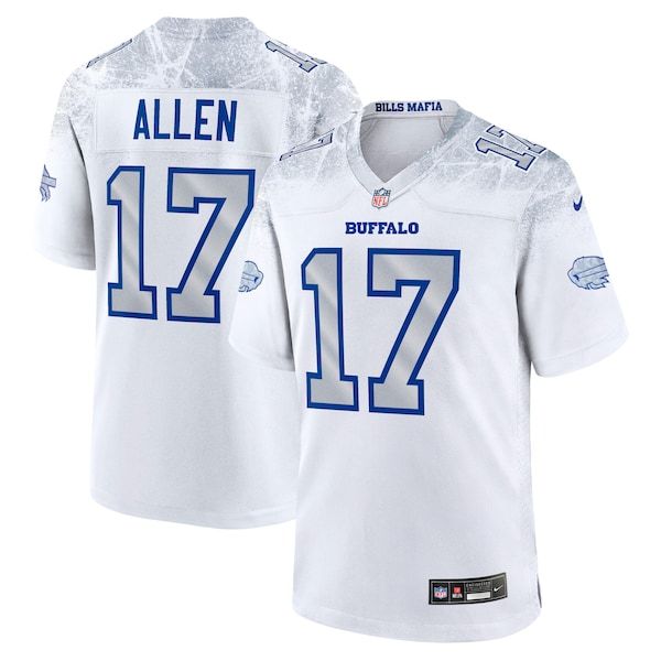 Buffalo Bills Josh Allen 2025 Rivalries Collection Game Jersey White