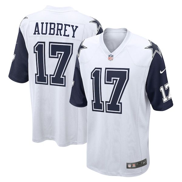 Dallas Cowboys Brandon Aubrey Alternate Game Jersey White