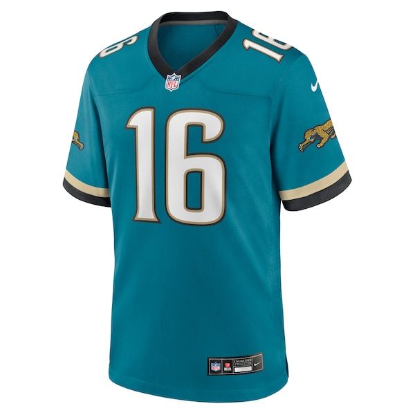 Jacksonville Jaguars Trevor Lawrence Game Jersey Teal - photo 3