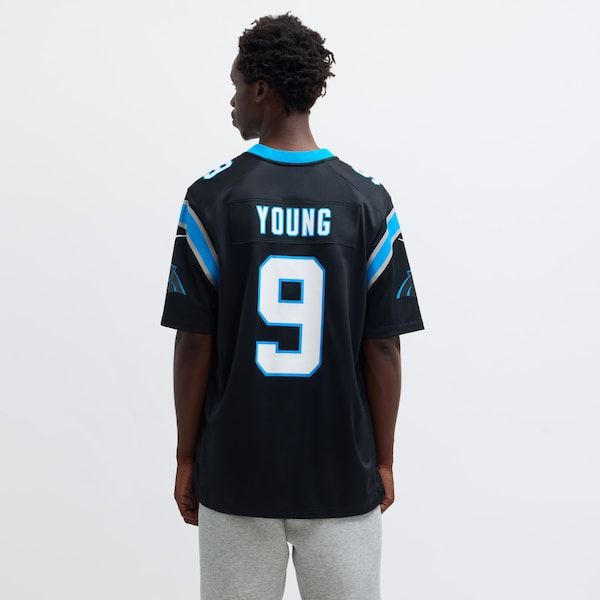 Carolina Panthers Bryce Young Game Jersey Black - photo 6