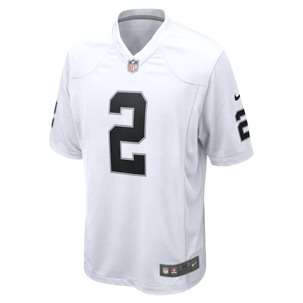 Las Vegas Raiders Ashton Jeanty Game Jersey White - photo 3
