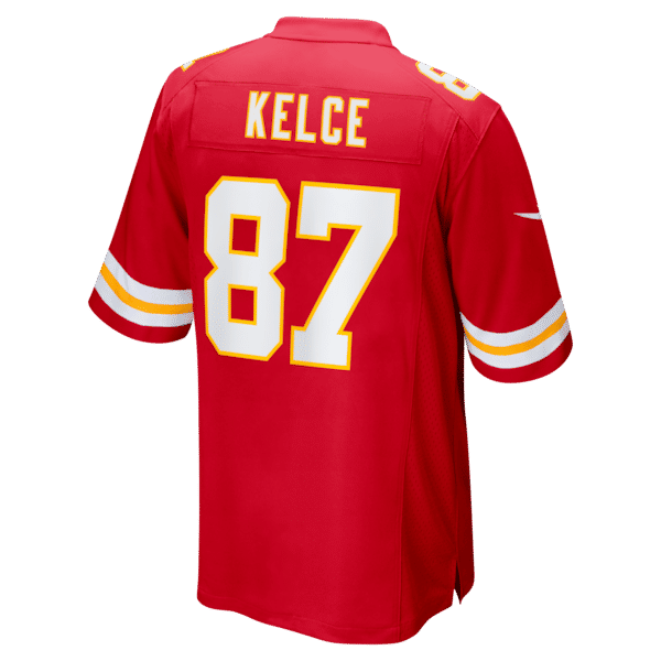 Kansas City Chiefs Travis Kelce Game Jersey Red - photo 4
