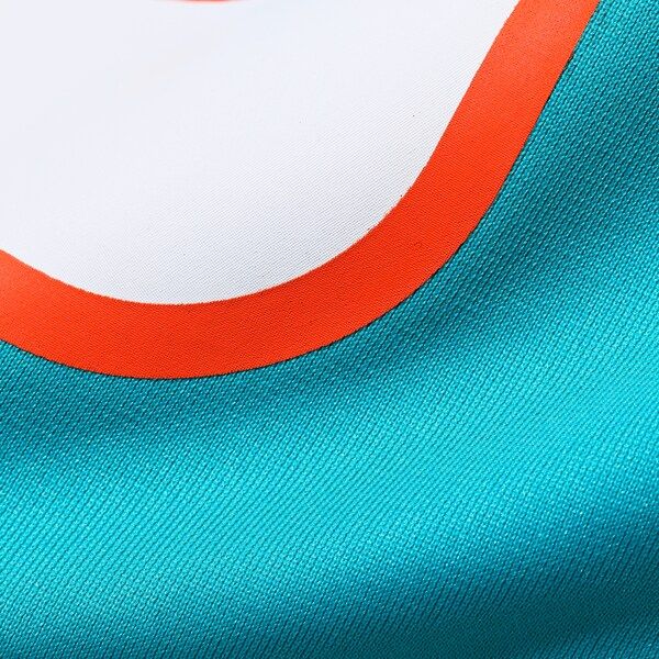 Miami Dolphins Custom Game Jersey Aqua - photo 6
