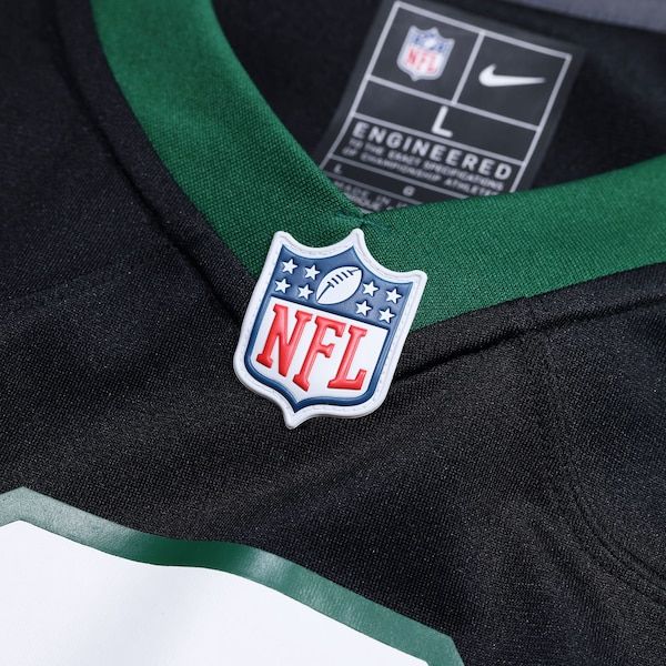 New York Jets Alternate Custom Game Jersey Legacy Black - photo 5