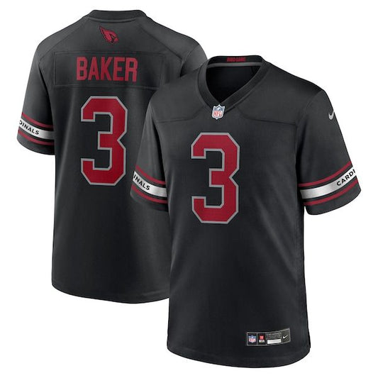 Arizona Cardinals Budda Baker Game Jersey Black