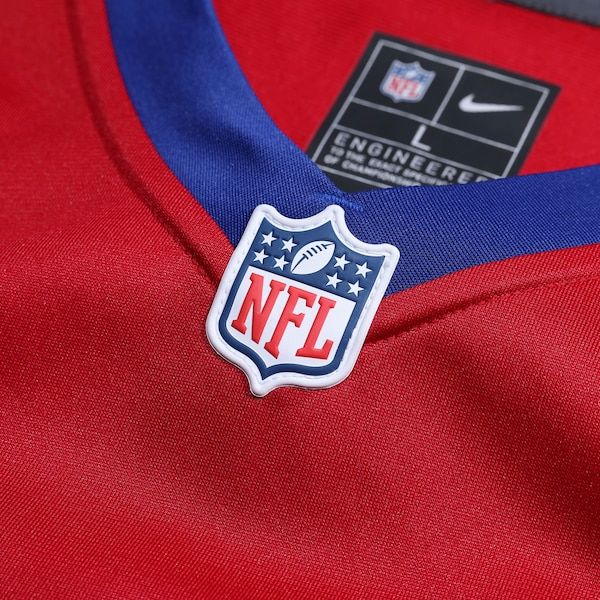 New York Giants Alternate Game Custom Jersey Century Red - photo 5