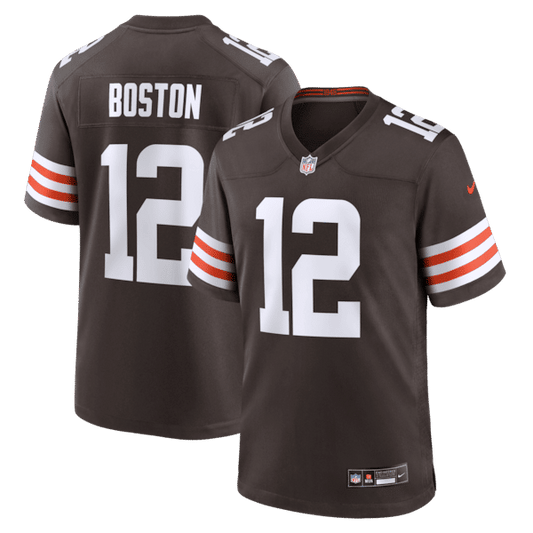 Cleveland Browns Denzel Boston Game Jersey Brown