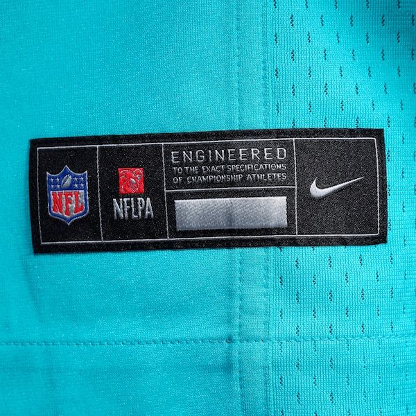 Miami Dolphins Custom Game Jersey Aqua - photo 7