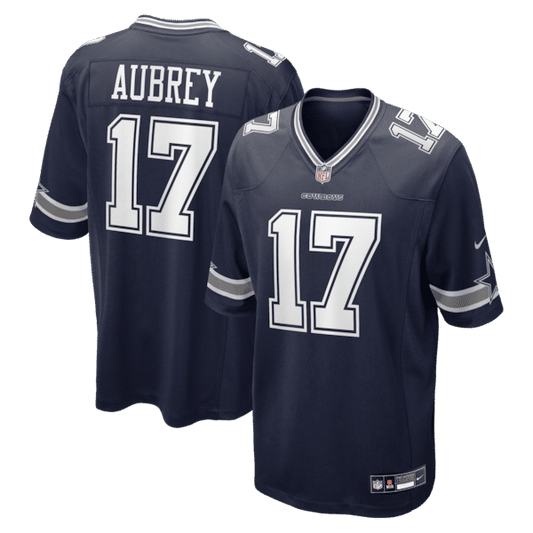 Dallas Cowboys Brandon Aubrey Team Game Jersey Navy