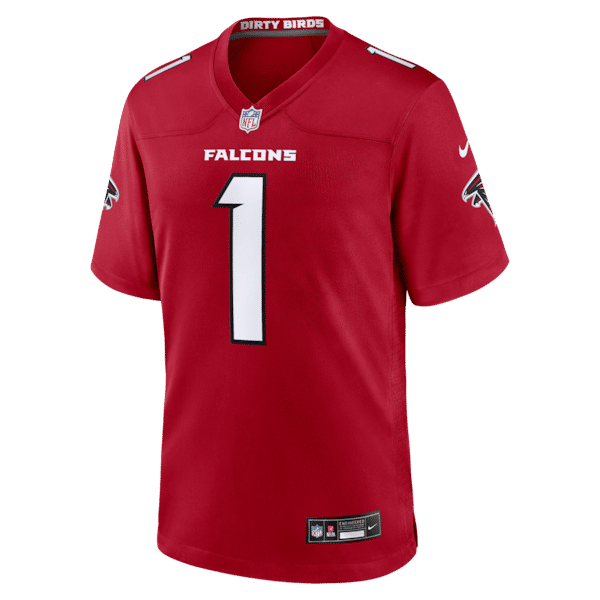 Atlanta Falcons Tua Tagovailoa Game Jersey Red - photo 3
