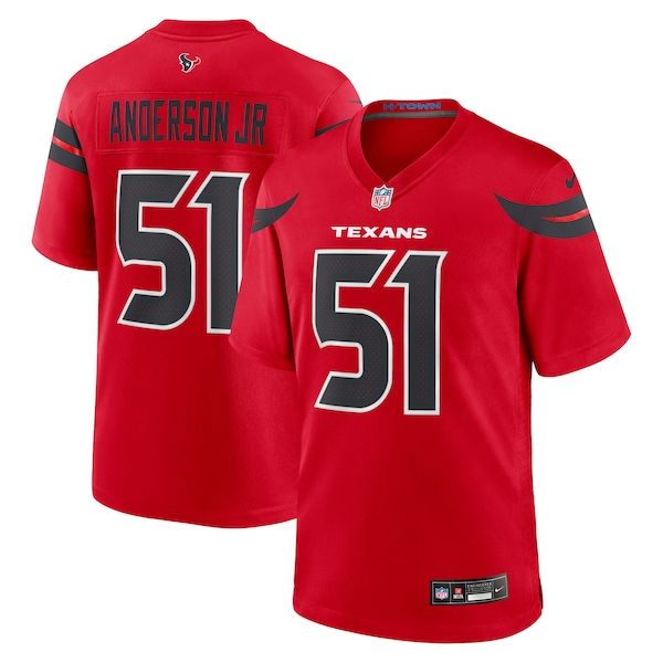 Houston Texans Will Anderson Jr. Alternate Game Jersey Red - photo 2