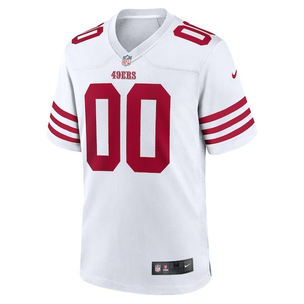 San Francisco 49ers Custom Game Jersey White - photo 3