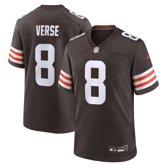 Cleveland Browns Jared Verse Game Jersey Brown