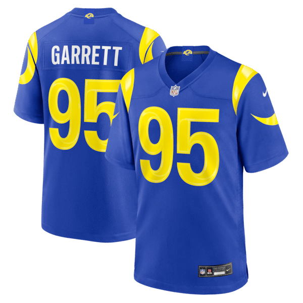 Los Angeles Rams Myles Garrett Game Jersey Royal - photo 2