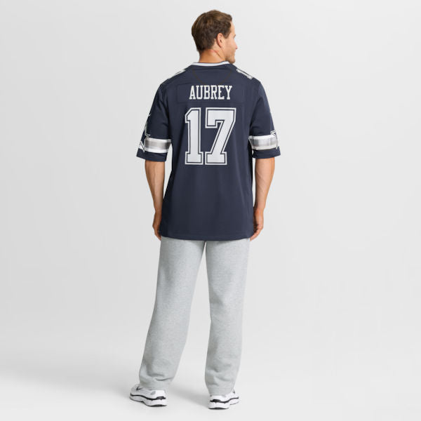 Dallas Cowboys Brandon Aubrey Team Game Jersey Navy - photo 9