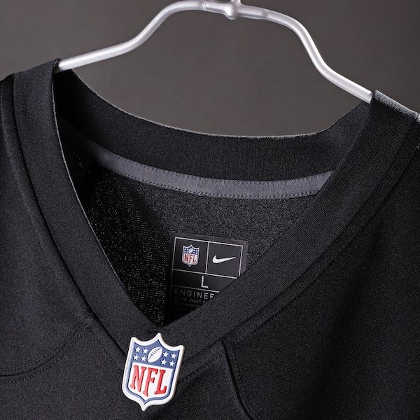 Washington Commanders Hail Raiser Alternate Custom Game Jersey Black - photo 5