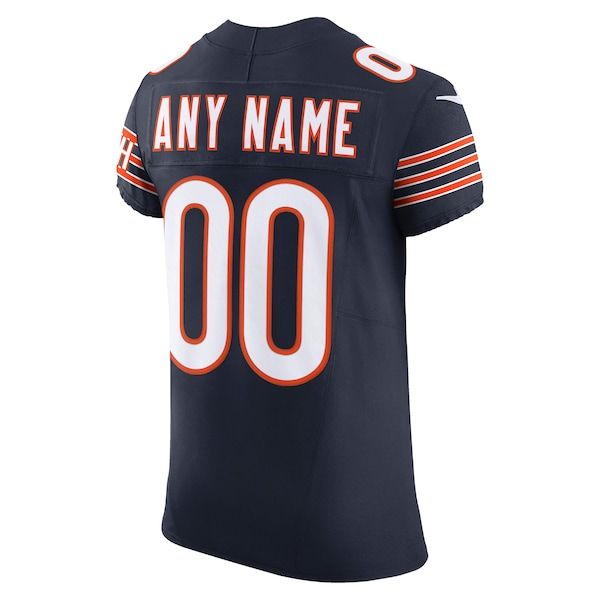 Chicago Bears Vapor F.U.S.E. Elite Custom Jersey Navy - photo 4