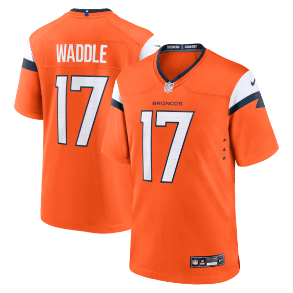 Camisa Denver Broncos Jaylen Waddle Game Laranja - foto 2
