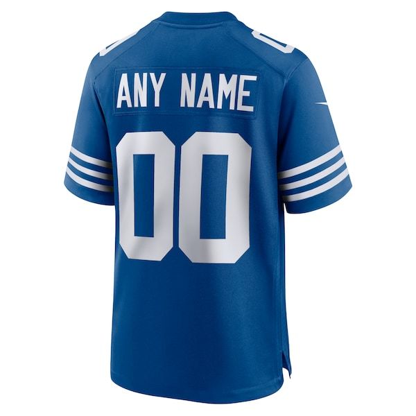 Indianapolis Colts Alternate Custom Game Jersey Royal - photo 4