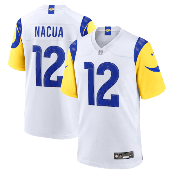 Los Angeles Rams Puka Nacua Game Jersey White - photo 2