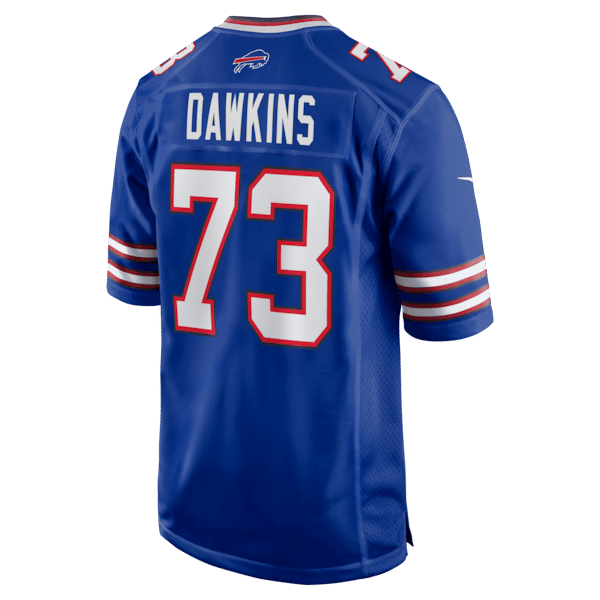 Buffalo Bills Dion Dawkins Game Jersey Royal - photo 4