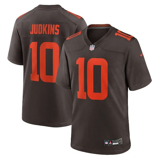 Cleveland Browns Quinshon Judkins Alpha Dawg Game Jersey Brown
