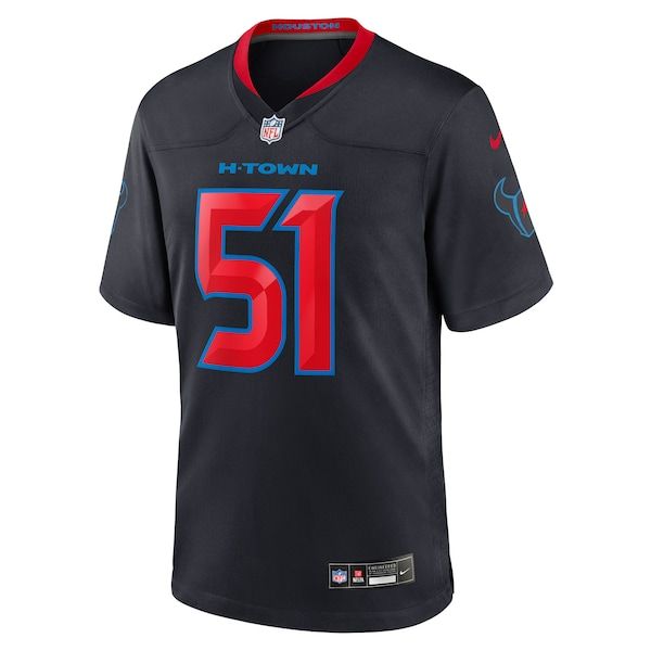 Houston Texans Will Anderson Jr. Alternate Game Jersey Navy - photo 3