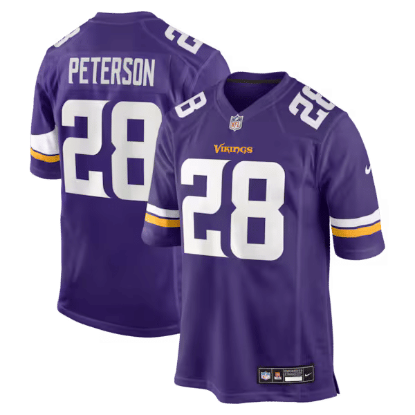 Minnesota Vikings Adrian Peterson Game Jersey Purple - photo 2