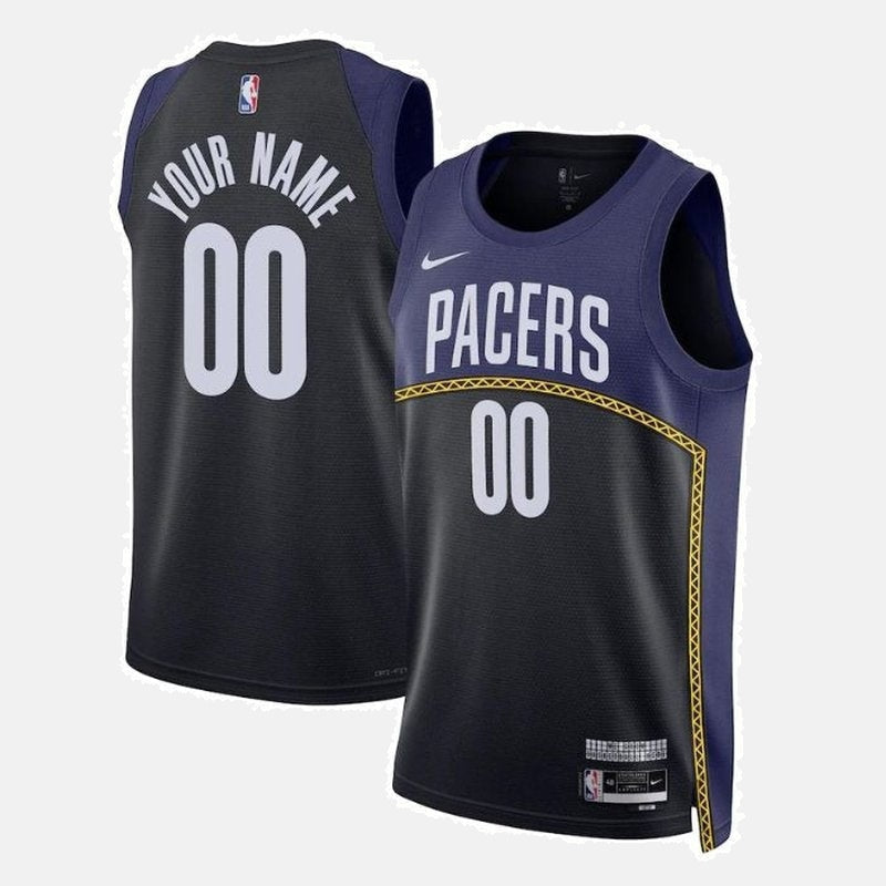 Indiana Pacers 2023 Jersey - Black And Blue