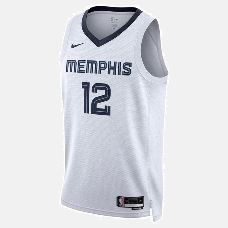 Memphis Grizzlies 2023 Jersey - Morant 12 White - photo 2