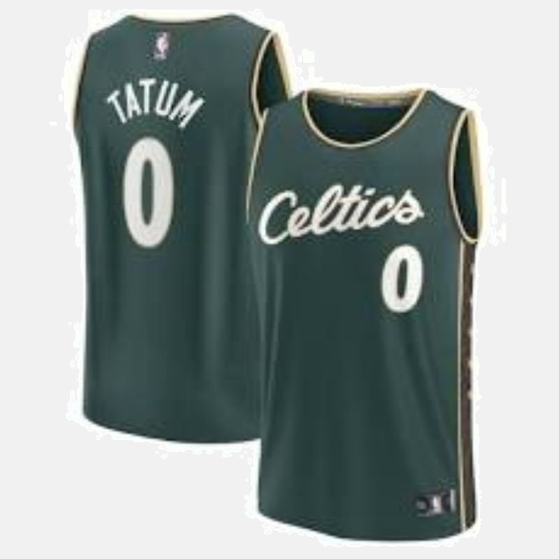 Boston Celtics 2023 Jersey - Tatum 0 Dark Green