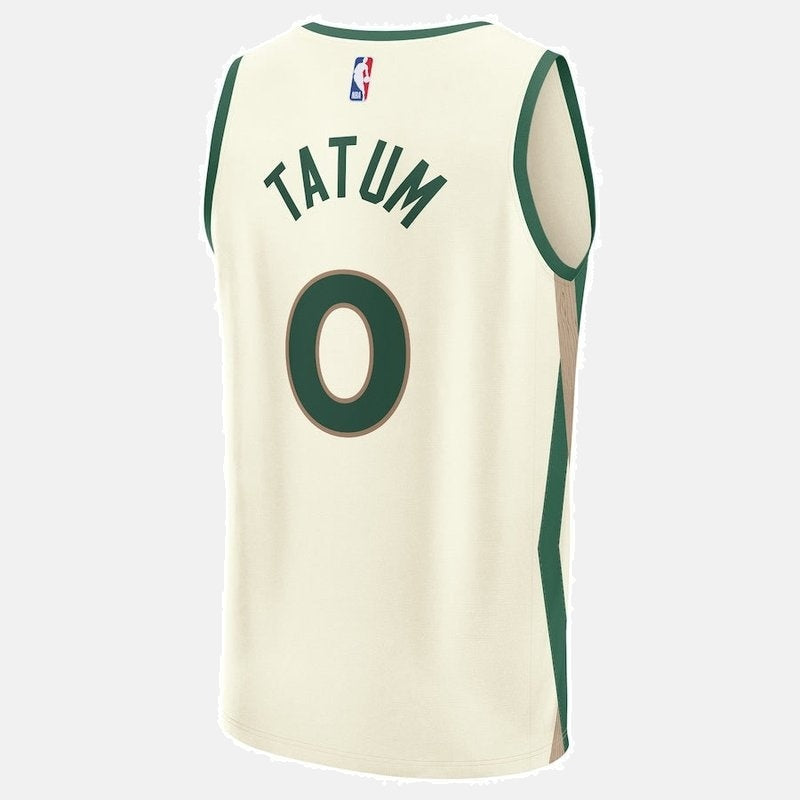 Boston Celtics Jersey 2023/24 - Tatum 0 Cream - photo 3