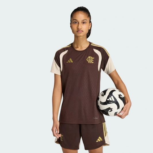 Flamengo Training Tiro Brown 2026 Women's Jersey