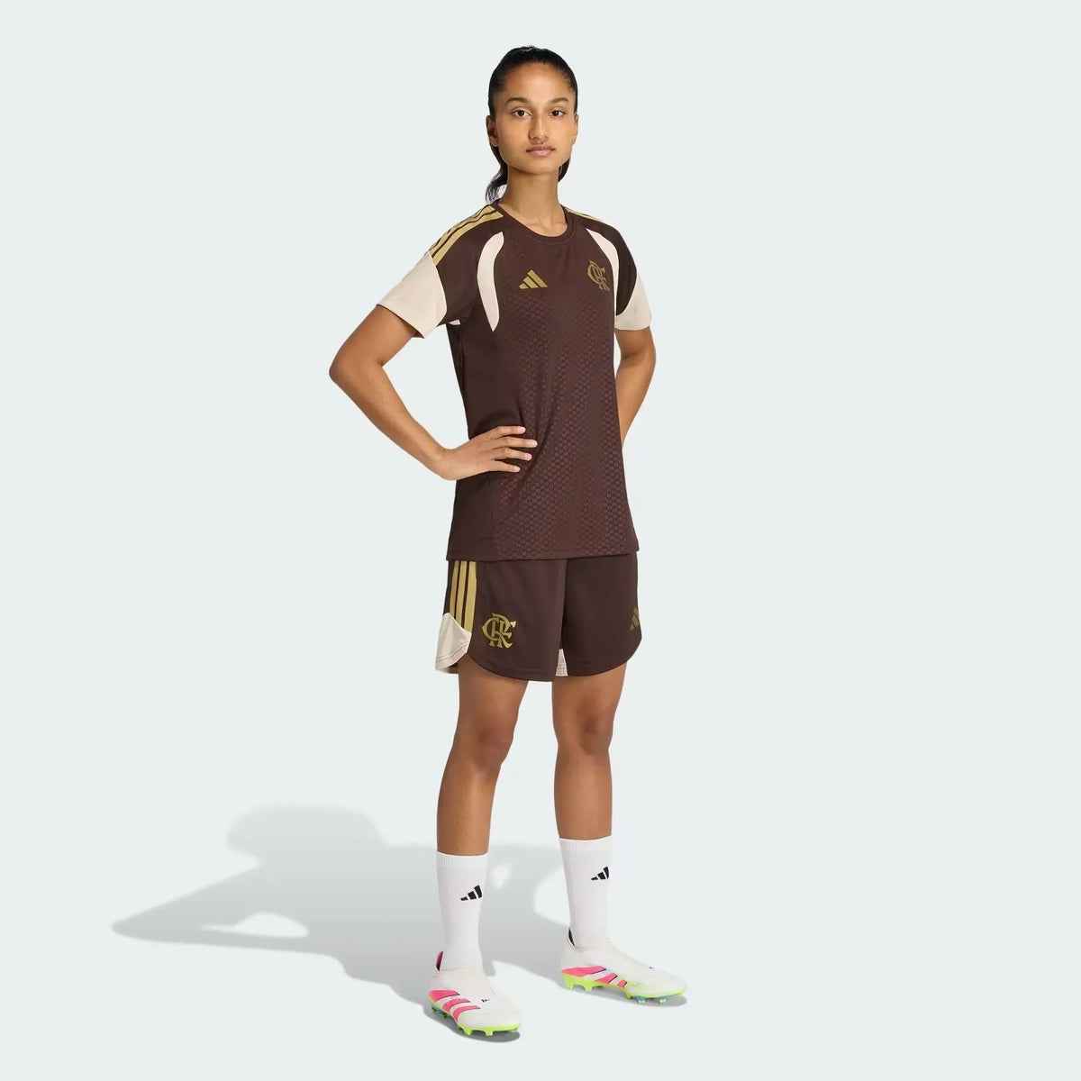 Flamengo Training Tiro Brown 2026 Women's Jersey - photo 8