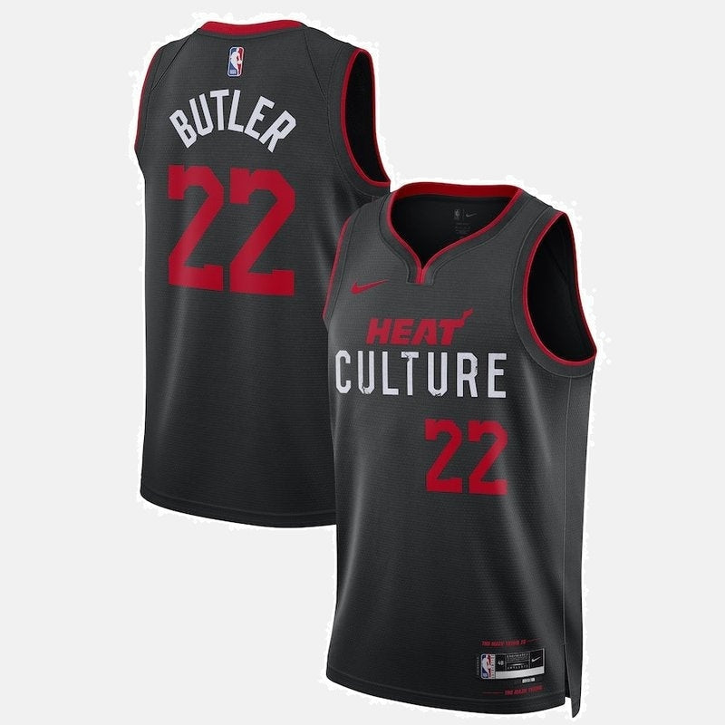 Regata Miami Heat 23/24 - Butler 22 Preta
