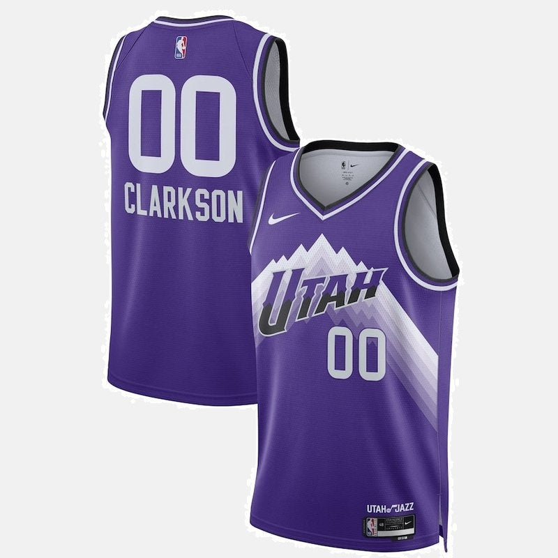 Utah Jazz Jersey 2023/24 - Clarkson 00 Purple