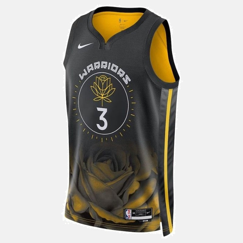 Golden State Warriors 2023 Jersey - Poole 3 Black - photo 2