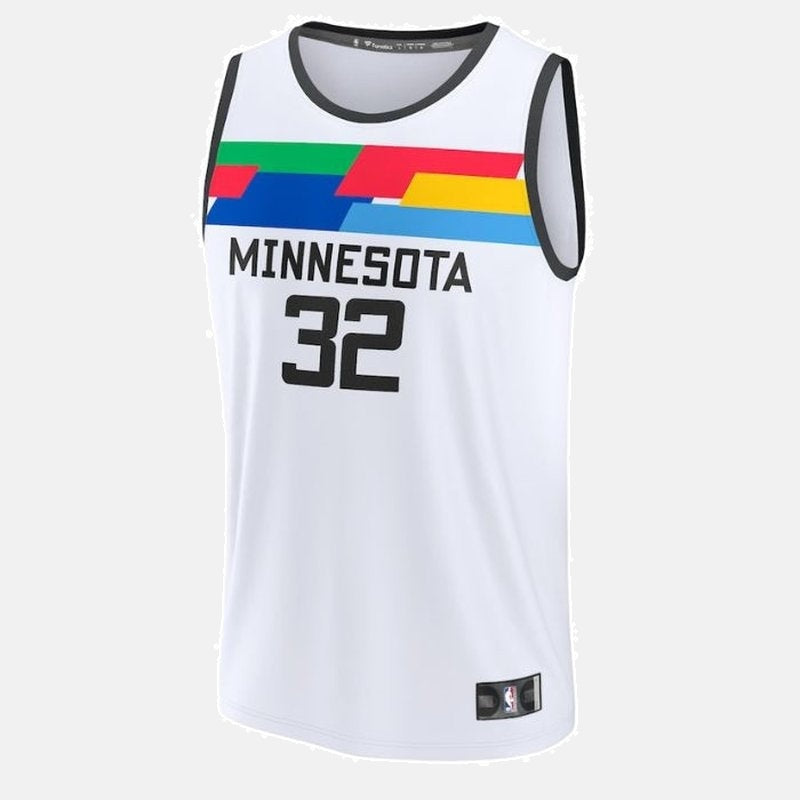 Minnesota Timberwolves 2023 Jersey - Towns 32 White - photo 2