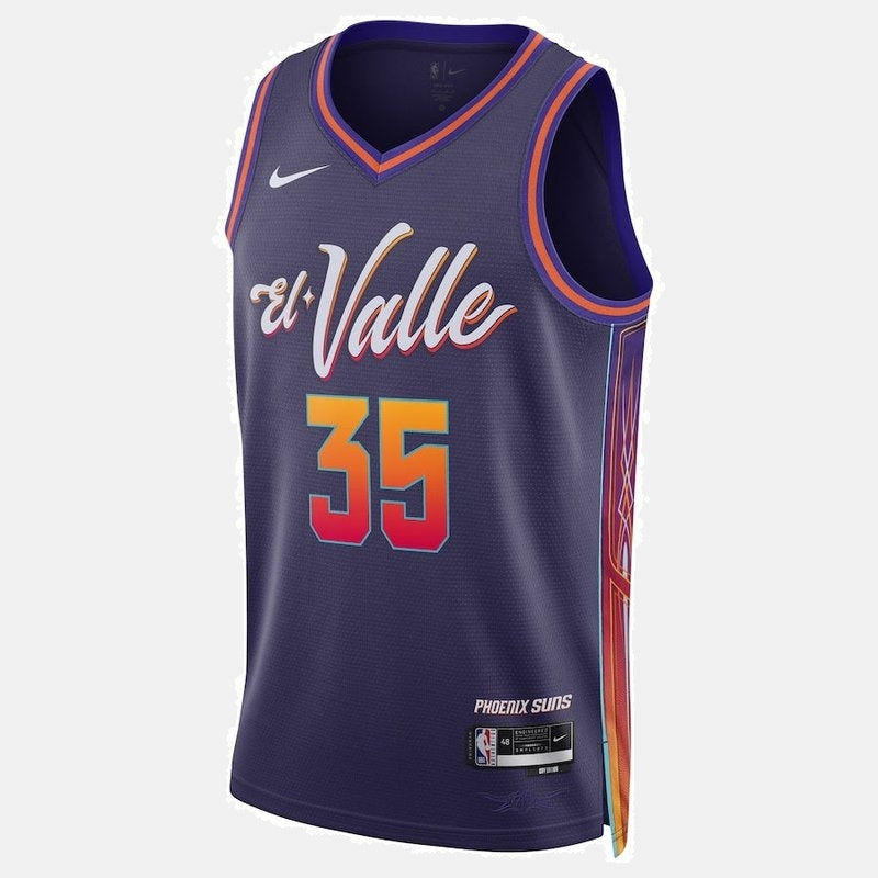 Phoenix Suns Jersey 2023/24 - Durant 35 Purple - photo 2