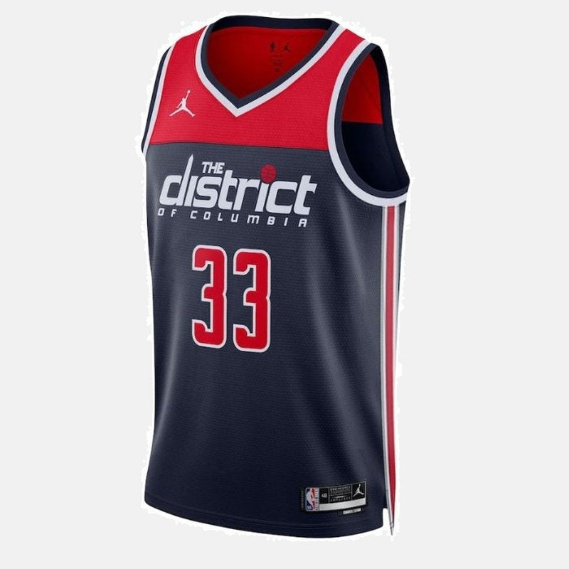 Washington Wizards 2023 Jersey - Kuzma 33 Navy - photo 2