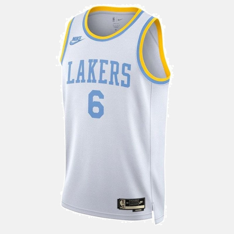 Los Angeles Lakers 2023 Jersey - James 6 Light Blue - photo 2