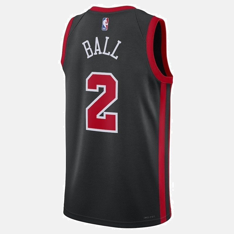 Chicago Bulls Jersey 2023/24 - Ball 2 Black - photo 3