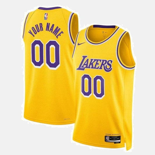 Los Angeles Lakers 2023 Jersey - Gold