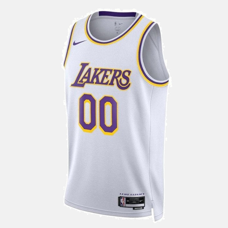 Regata Los Angeles Lakers 23 - Branca e Roxa - foto 2