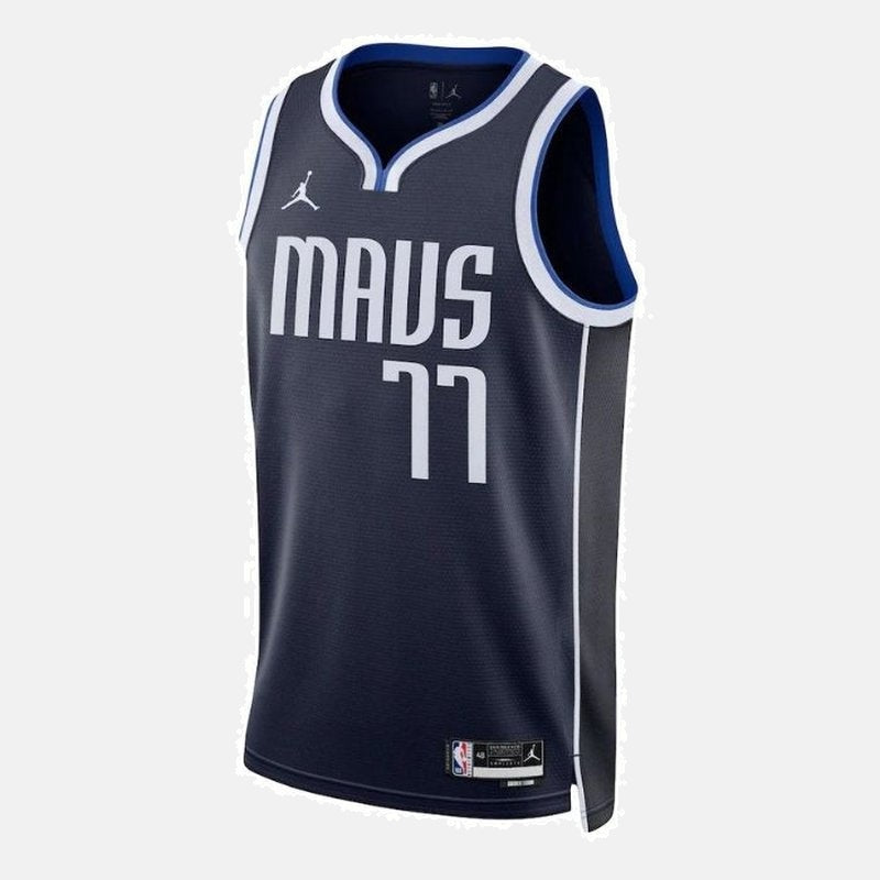 Dallas Mavericks 2023 Jersey - Doncic 77 Navy - photo 2