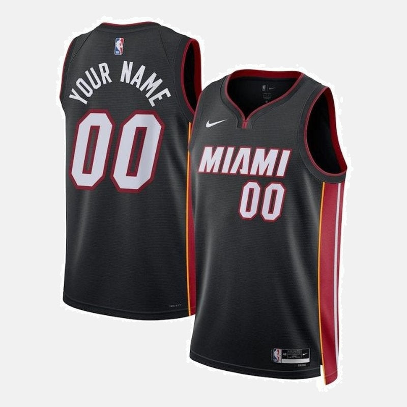 Miami Heat 2023 Jersey - Black Custom