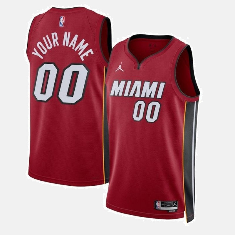 Miami Heat 2023 Jersey - Red Custom