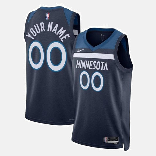 Regata Minnesota Timberwolves 23 - Azul-Marinho Personalizada