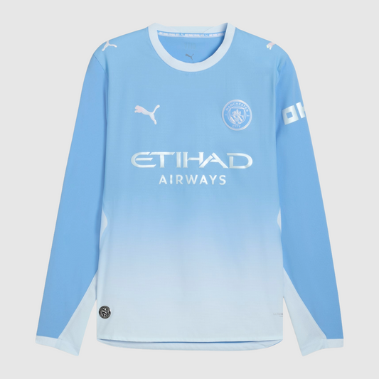 Camisa Manga Longa Manchester City I 26/27 Torcedor