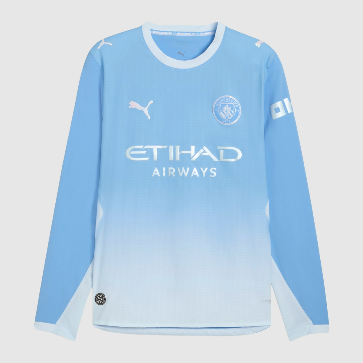 Manchester City Home Long Sleeve Jersey 2026/27 Player Version